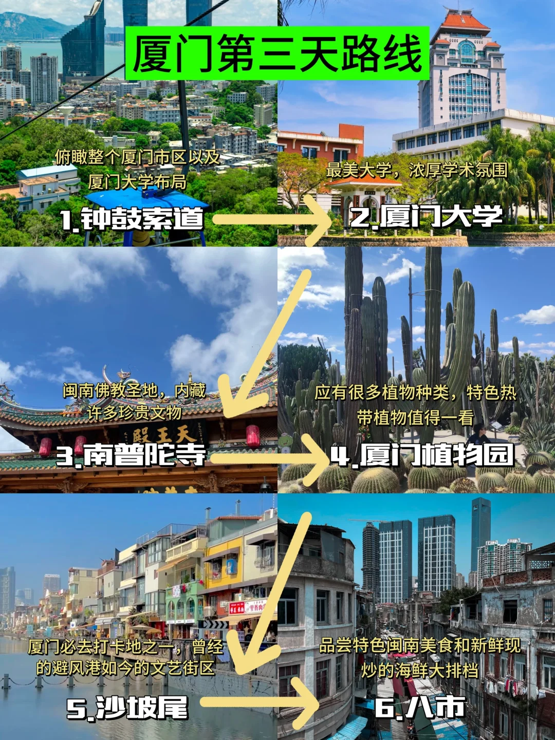 📍厦门|四天三晚旅游攻略，一定要看❗️❗️
