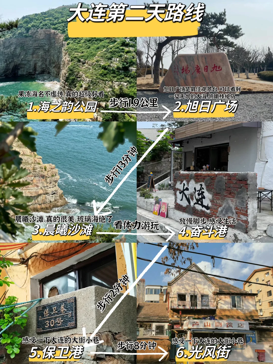 大连路书|连夜写的三天行程攻略！一定要看❗️