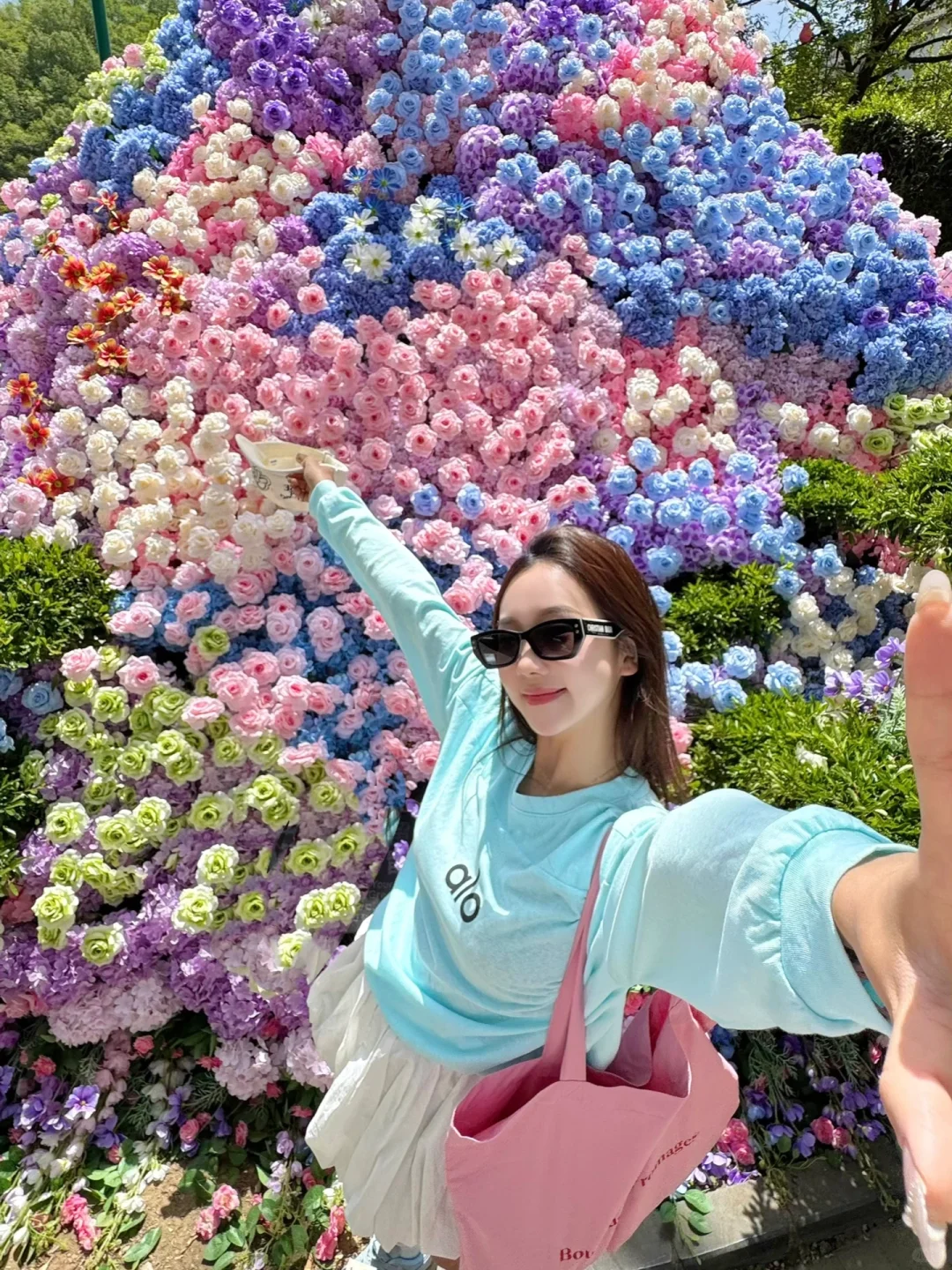 洛阳的花瀑也太浪漫了！！！！！