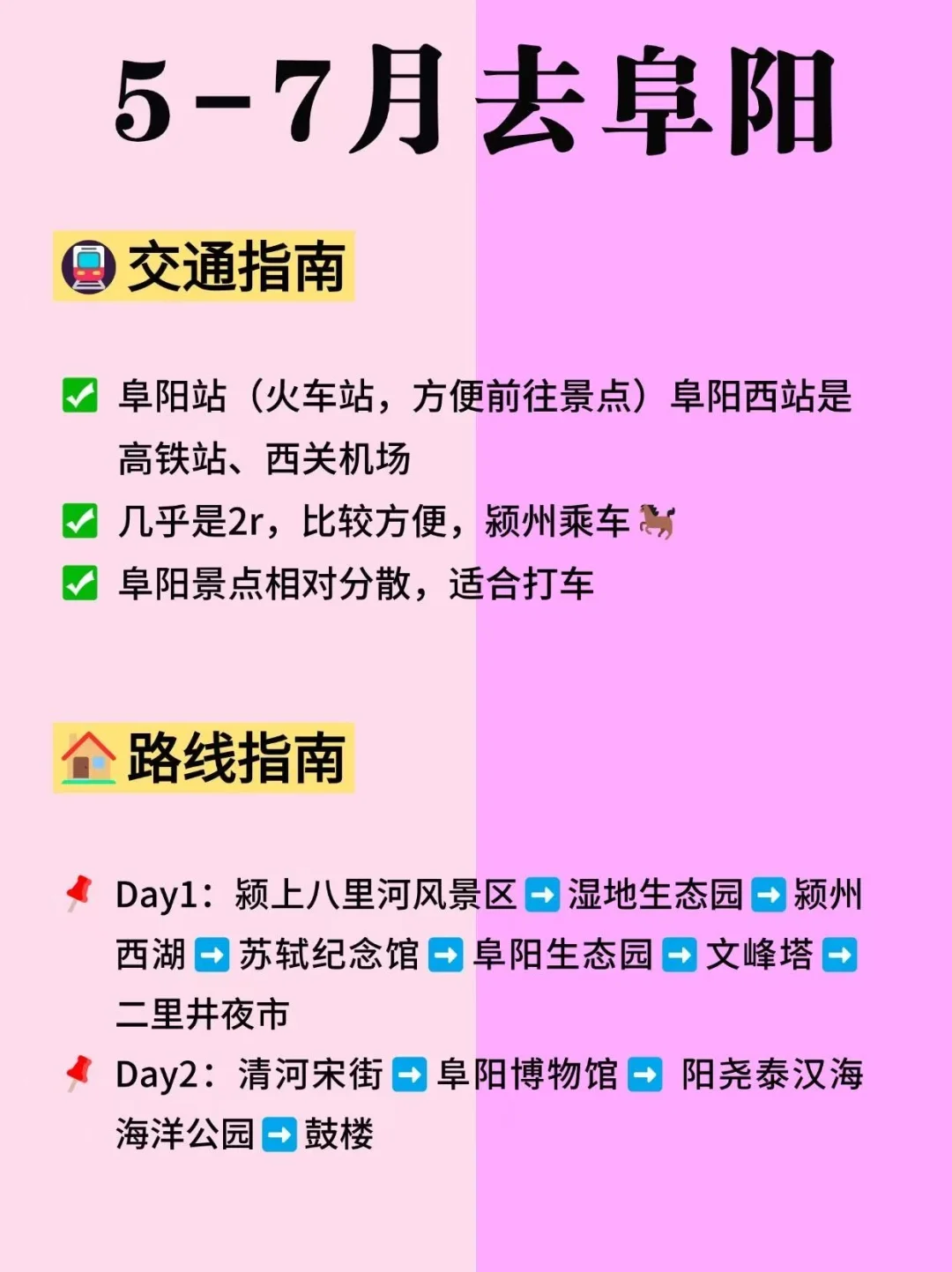 5-7月阜阳旅游攻略，建议去🆚不建议去