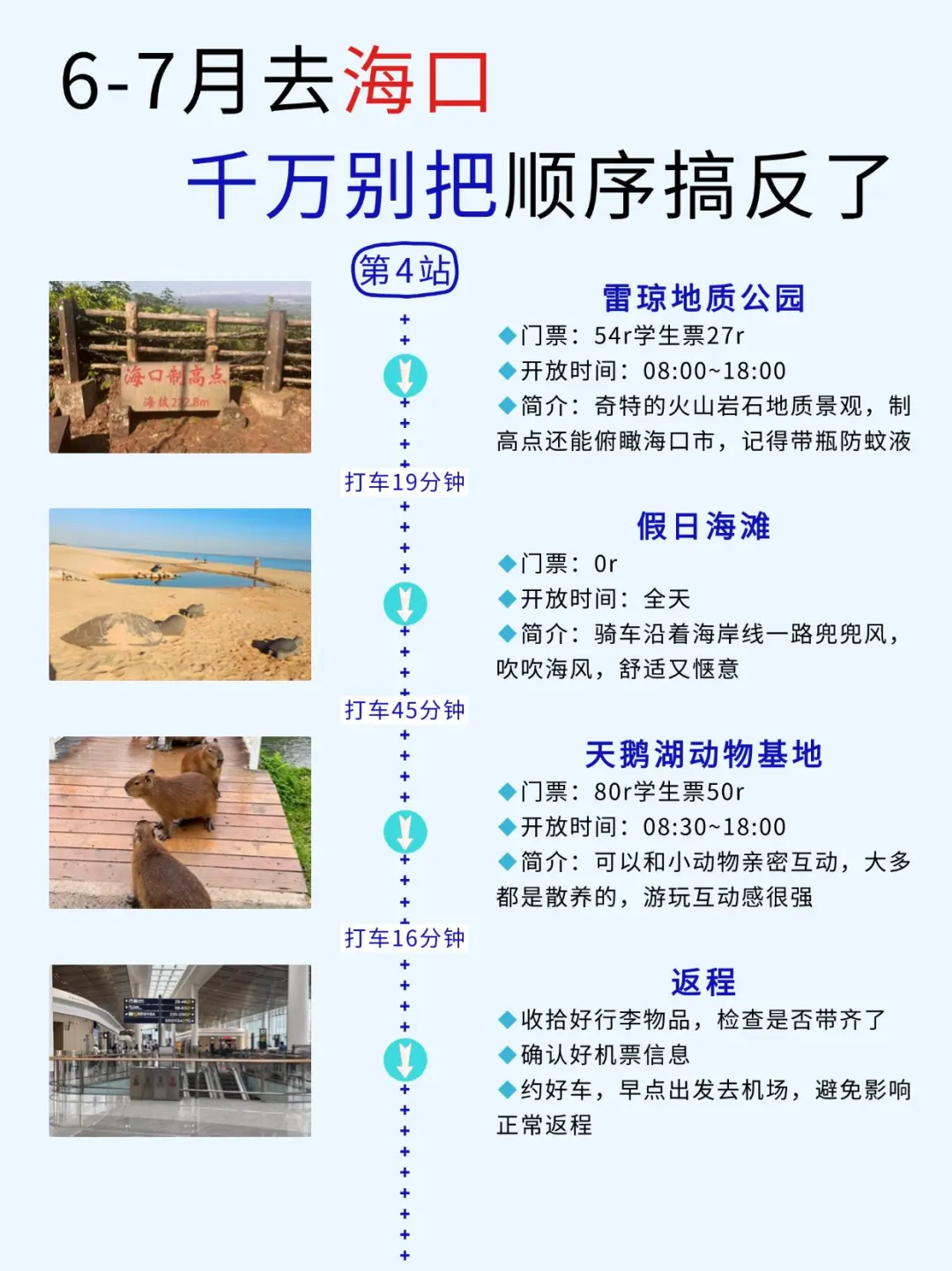 6-7🈷️要来海口旅游的姐妹👭，收好这份攻略