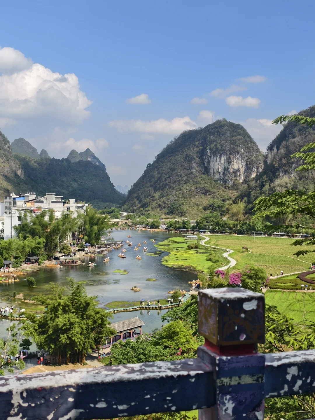 一不小心走进了山水画里！✨