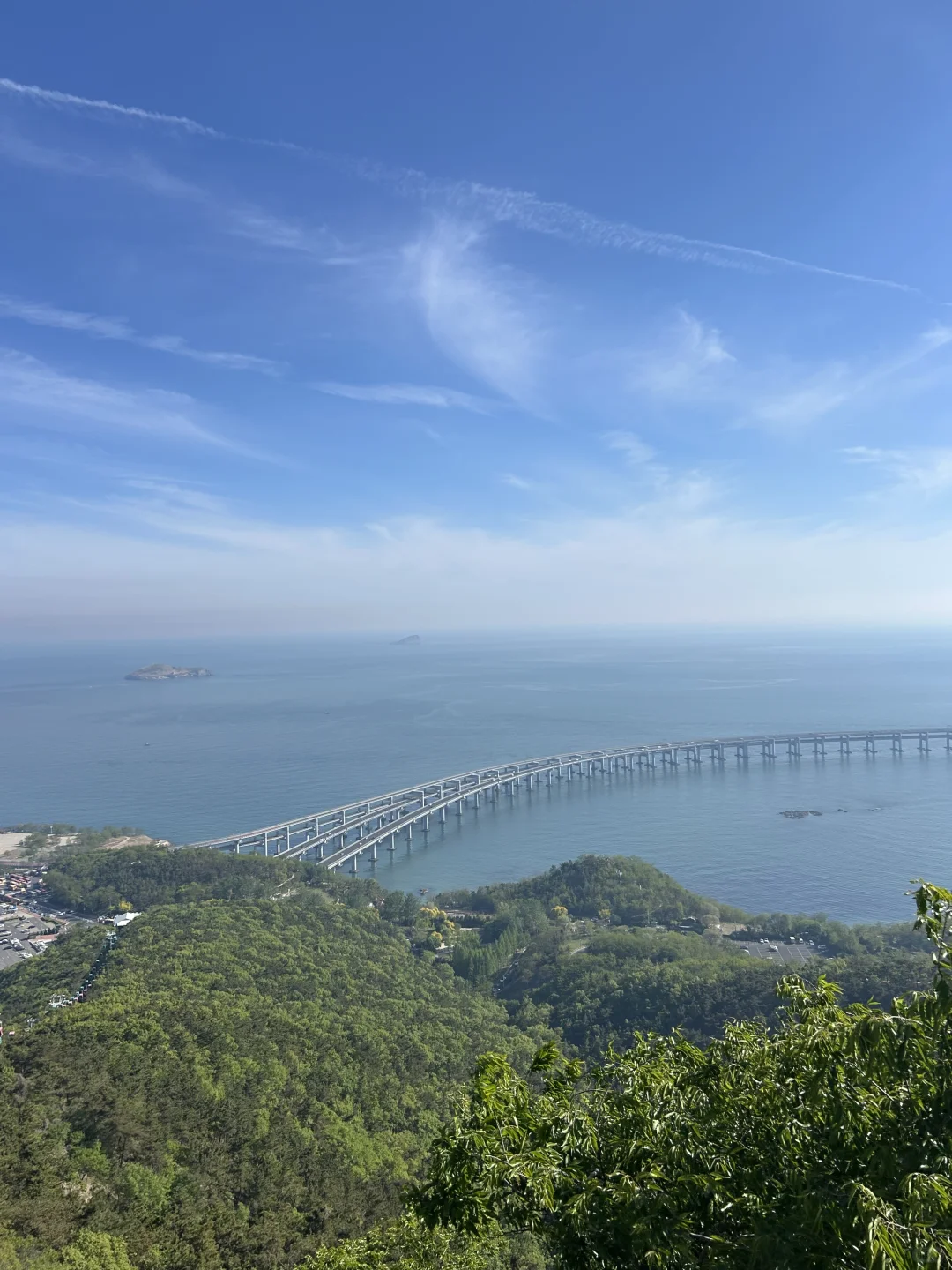 大连：莲花山观景台索道-跨海大桥最佳观景点