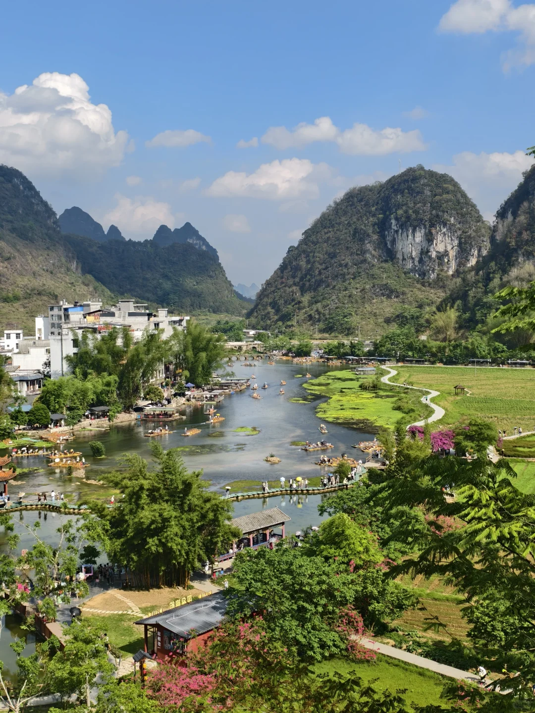 一不小心走进了山水画里！✨