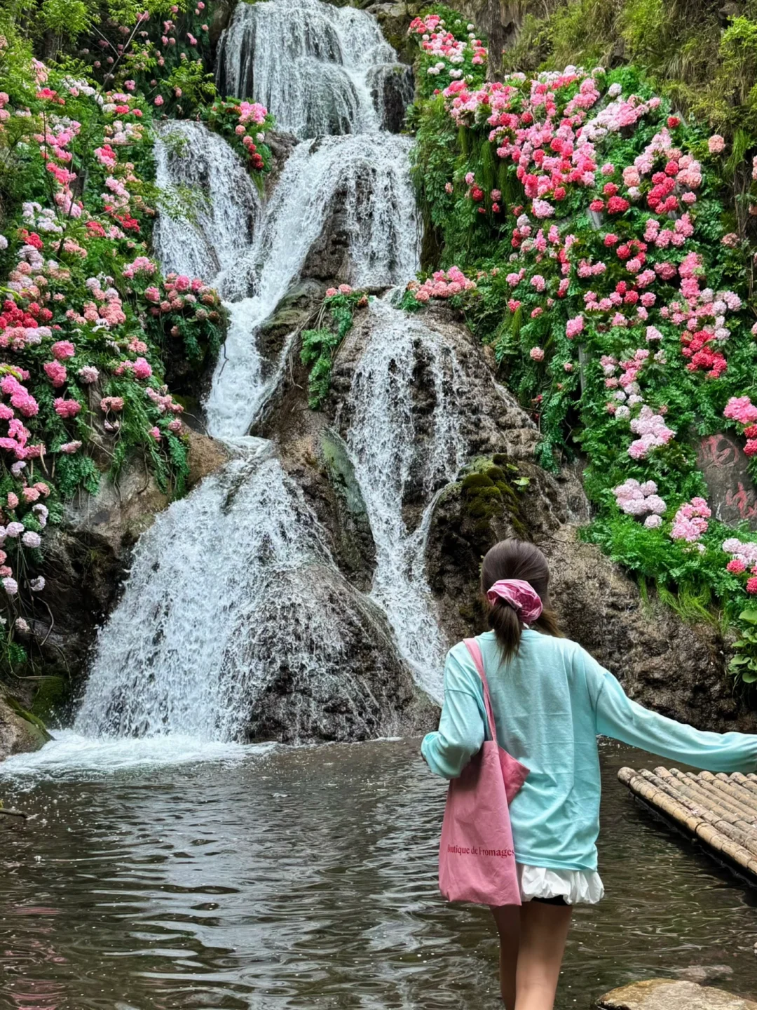 洛阳的花瀑也太浪漫了！！！！！