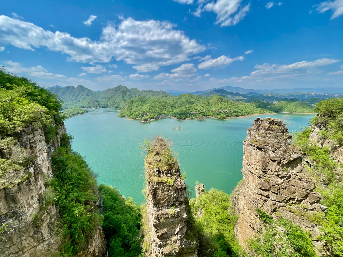 北方“小桂林”,闯进现实版的水墨画