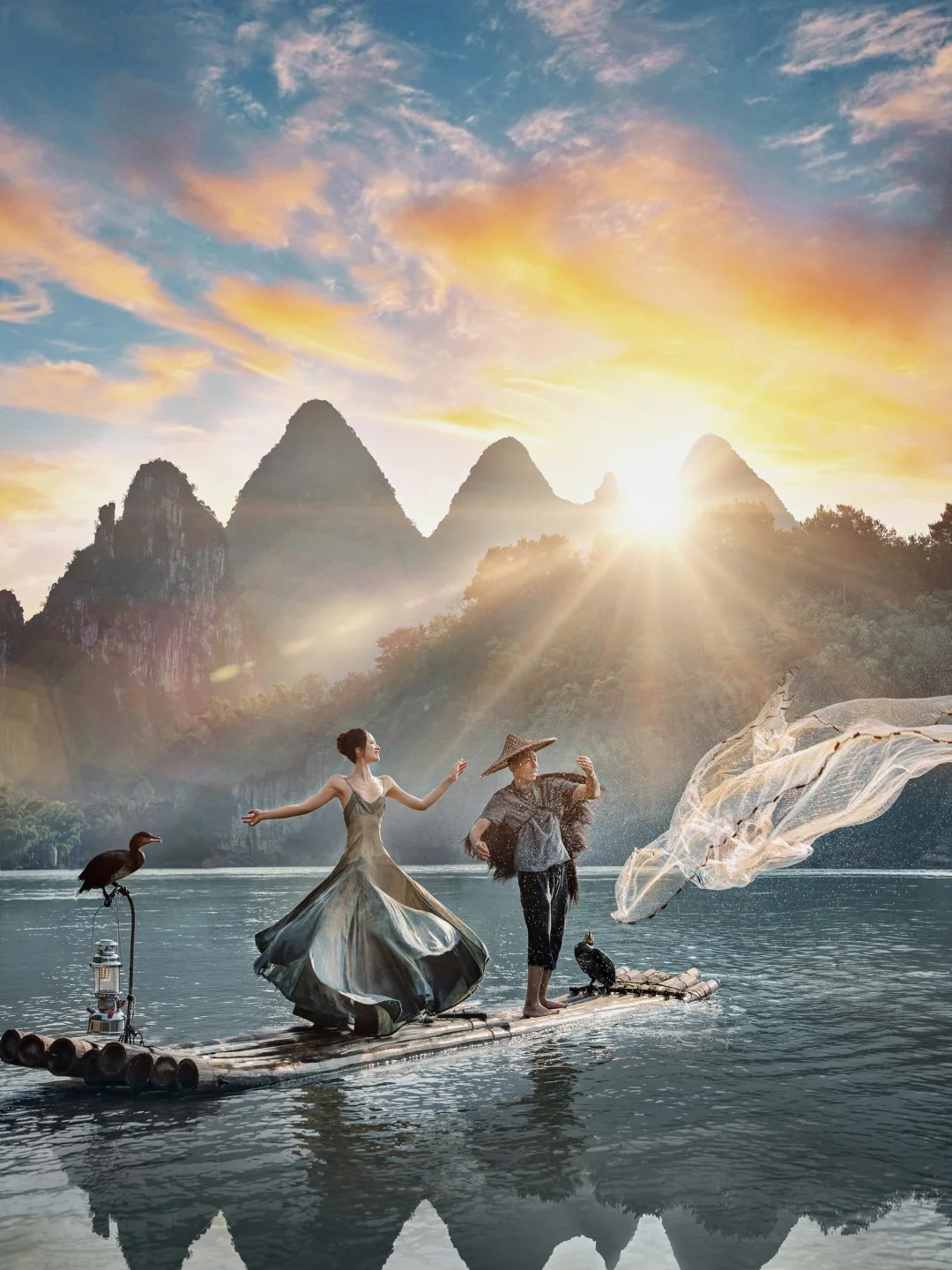 我很少用“震撼”形容一个地方，直到来到阳朔！