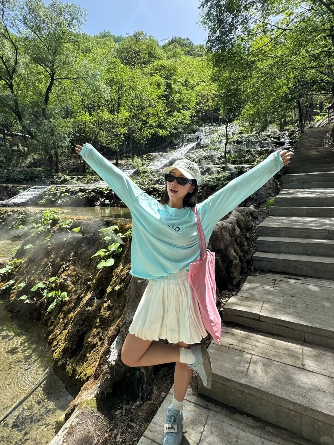 洛阳的花瀑也太浪漫了！！！！！