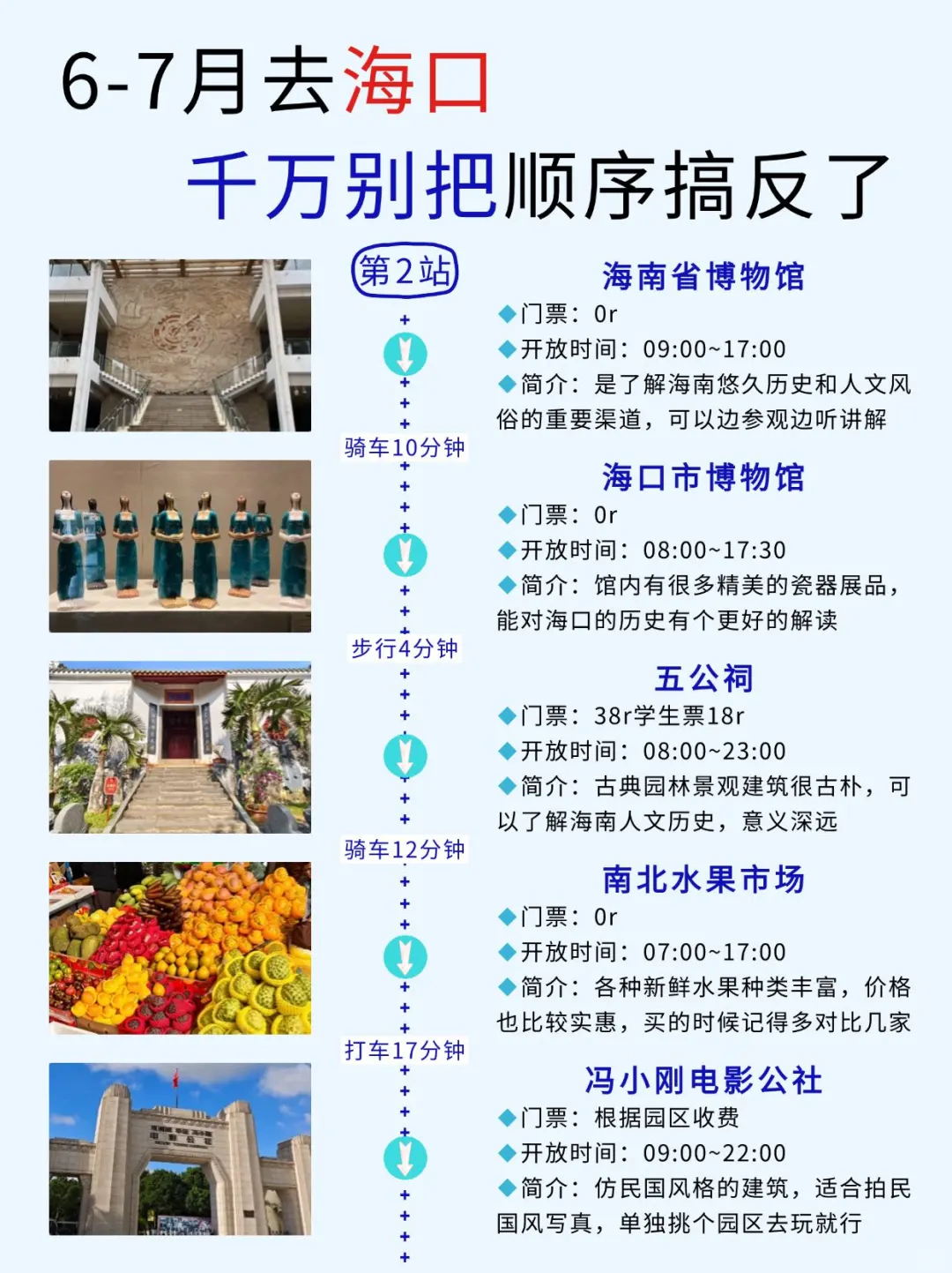 6-7🈷️要来海口旅游的姐妹👭，收好这份攻略
