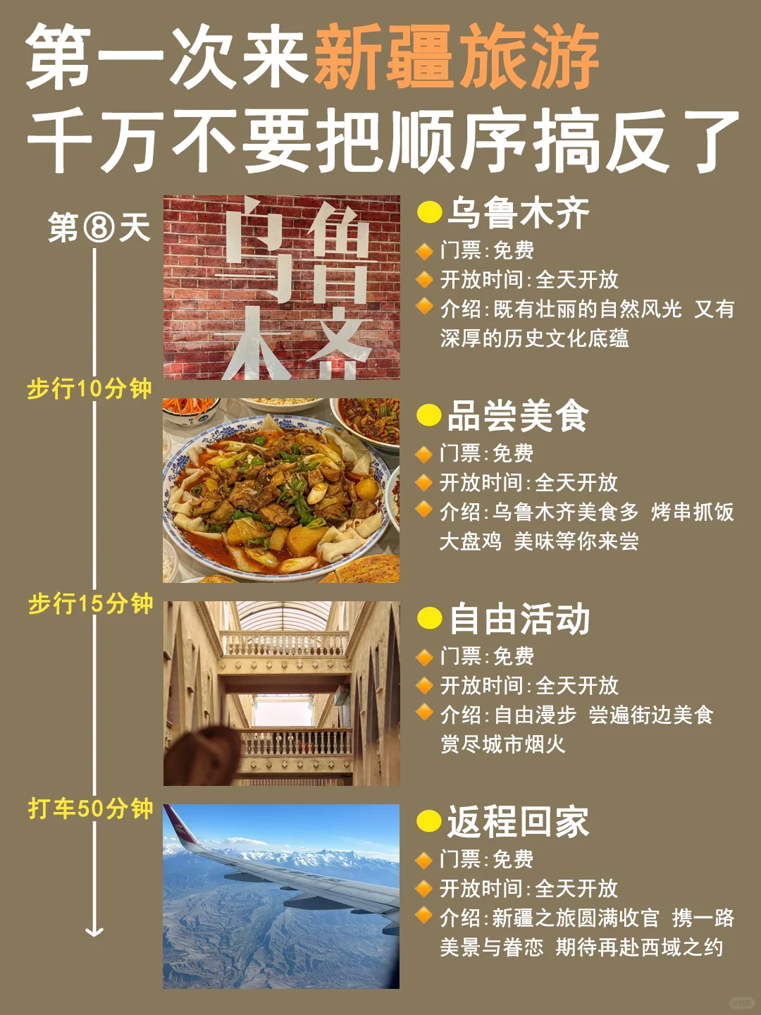 干货!新疆8天7夜行程,看这篇就够了✅