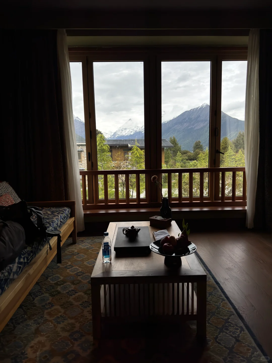 松赞巴松措林卡打卡，巴松措景区里的度假村