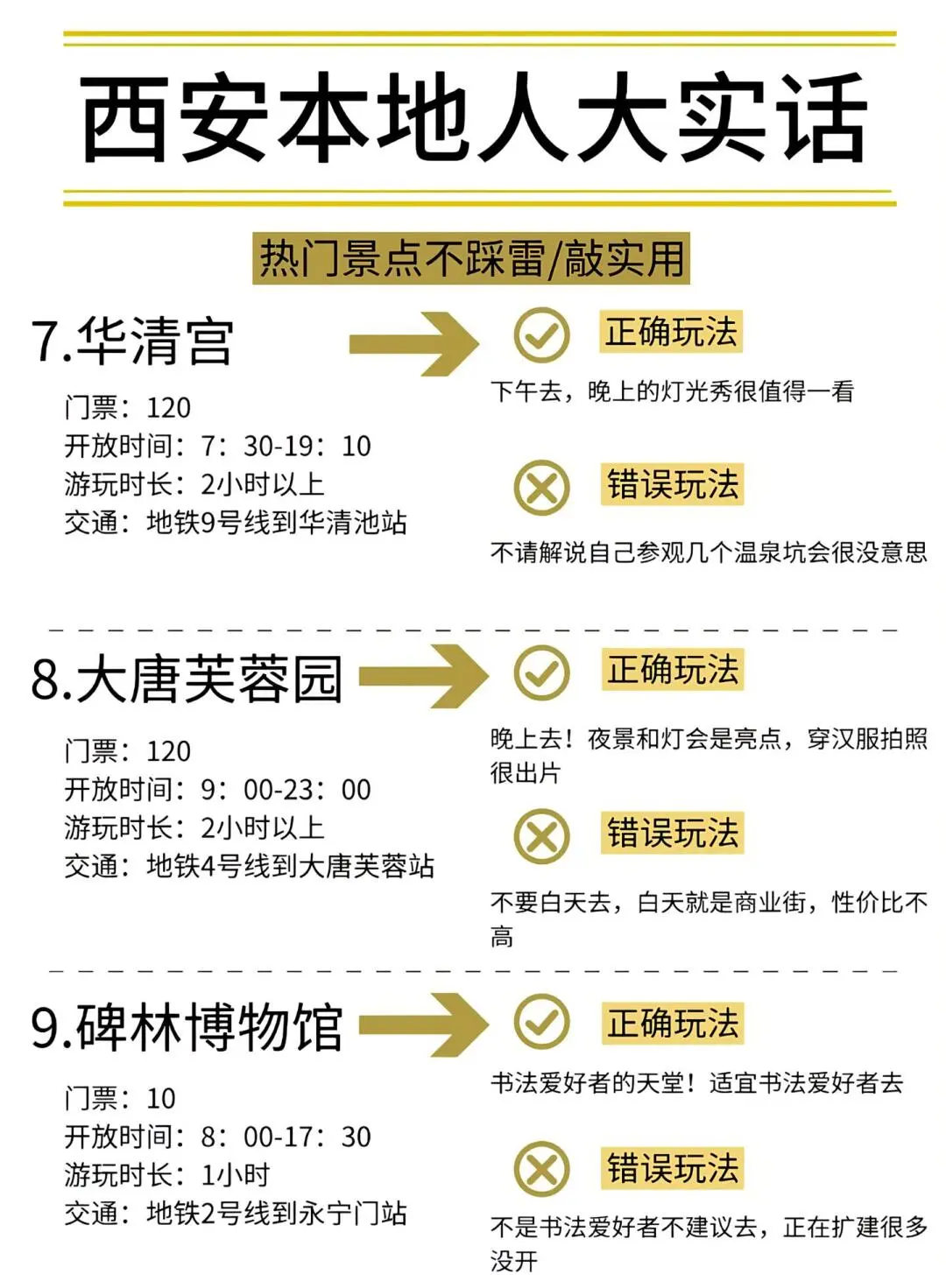 我嘞个豆哇！西安旅游攻略也太全了叭~