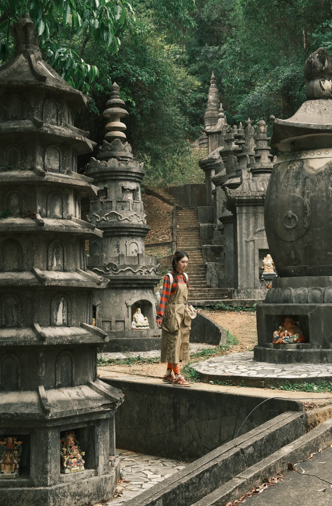 深圳📍 藏在森林的古塔秘境，仅1%知道