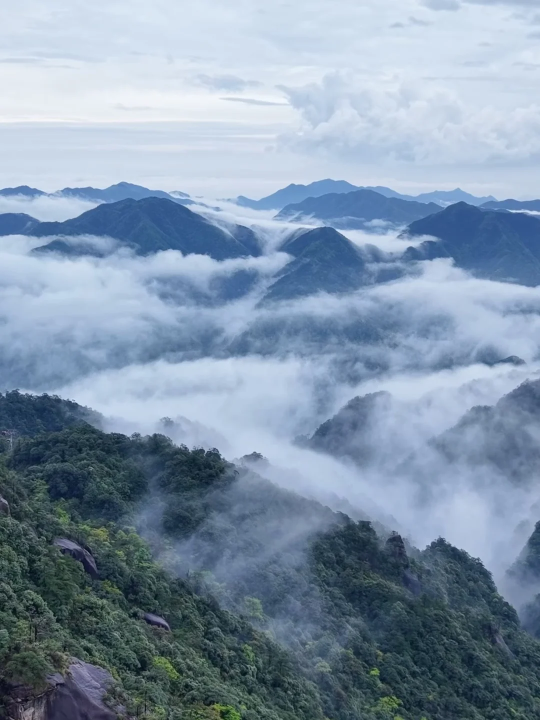 live野心友好❗️我在三清山拍到《千里江山图》