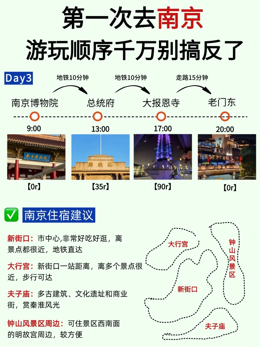 土著熬夜整理南京攻略！游玩顺序别搞反了！