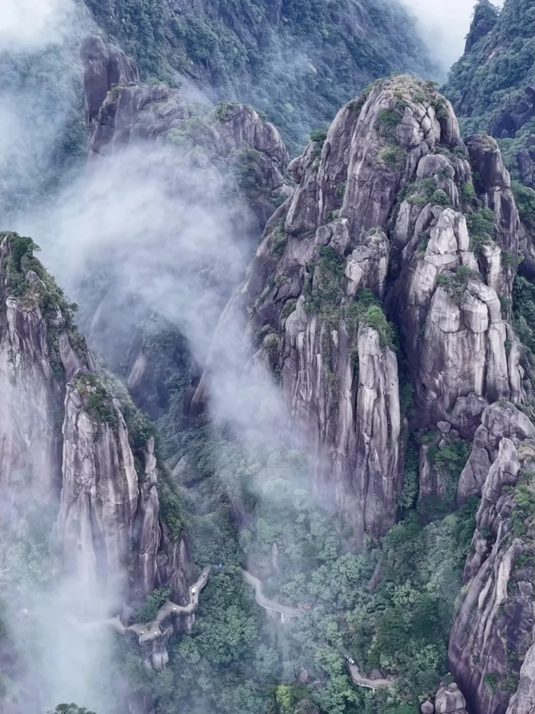 live野心友好❗️我在三清山拍到《千里江山图》