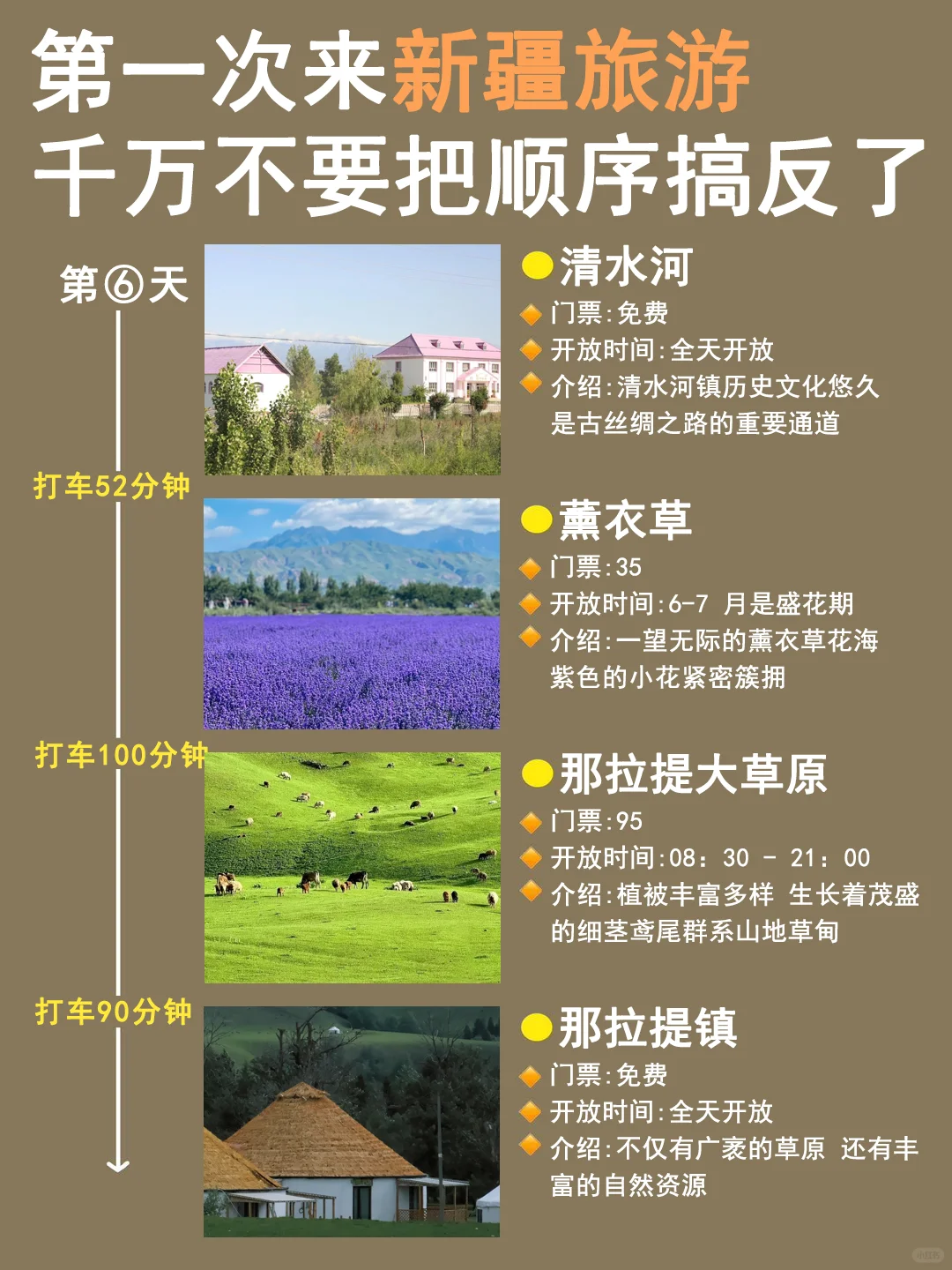 干货!新疆8天7夜行程,看这篇就够了✅