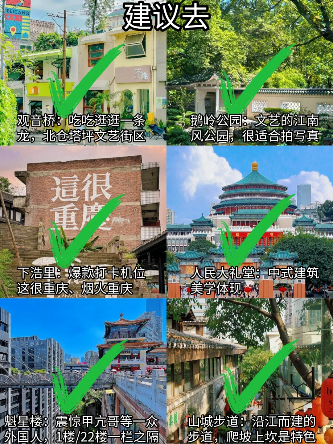 重庆旅游避雷❌or种草🌱（附避雷攻略）