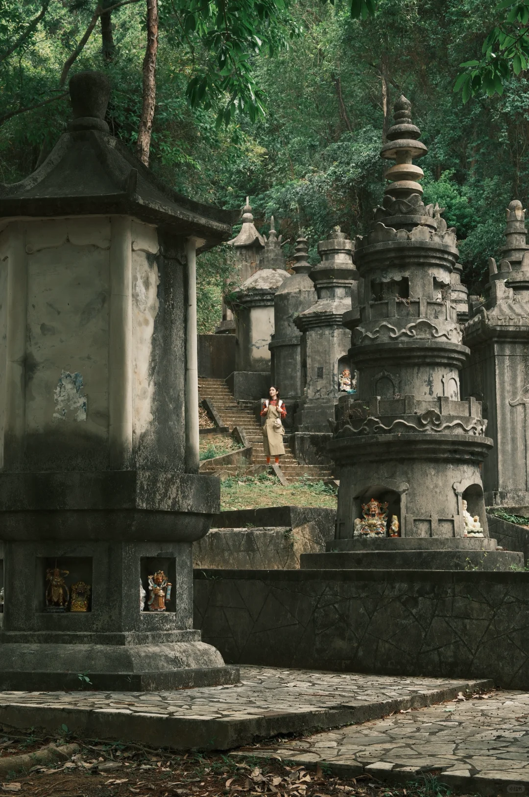 深圳📍 藏在森林的古塔秘境，仅1%知道