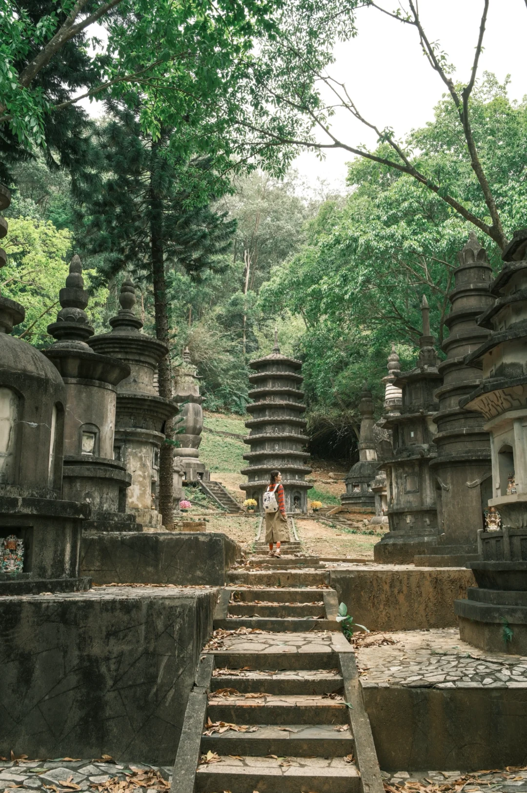 深圳📍 藏在森林的古塔秘境，仅1%知道