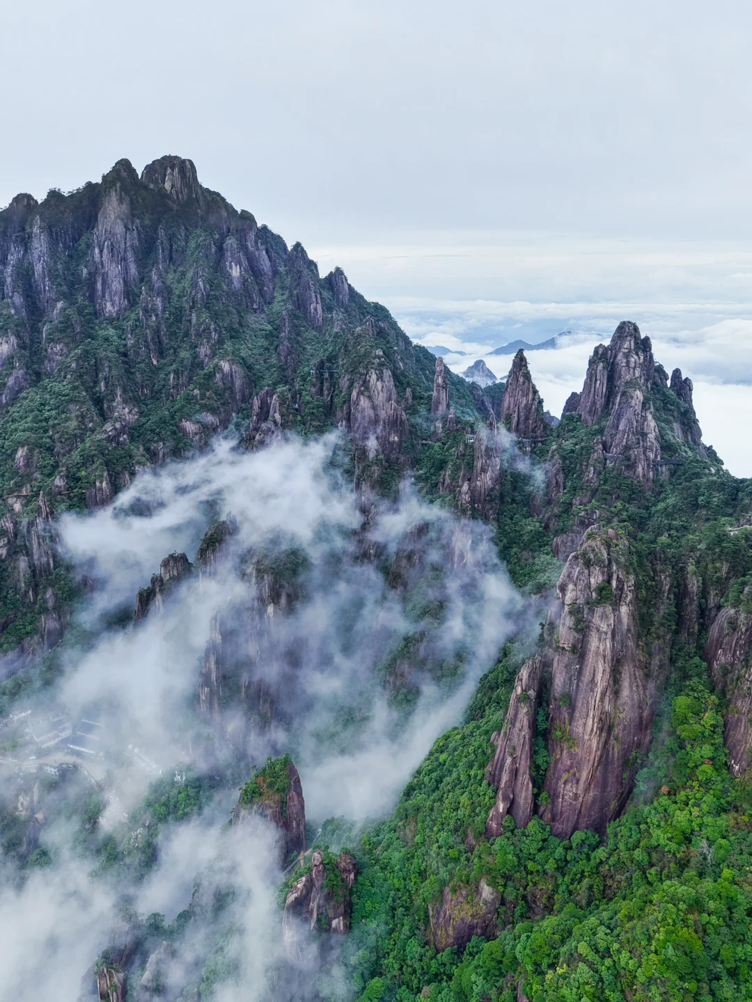 live野心友好❗️我在三清山拍到《千里江山图》