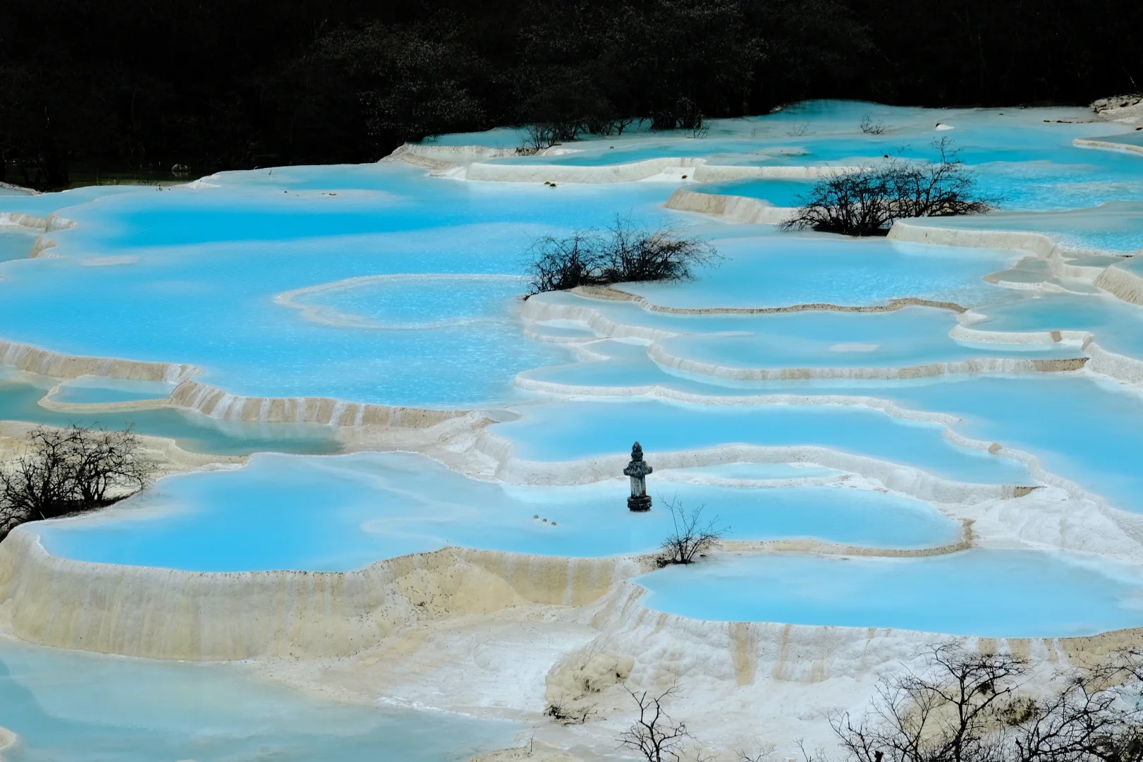 枯水期的黄龙真的不值得去吗