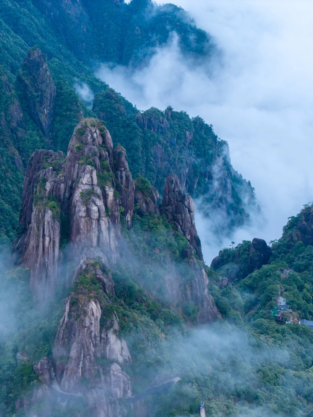 live野心友好❗️我在三清山拍到《千里江山图》