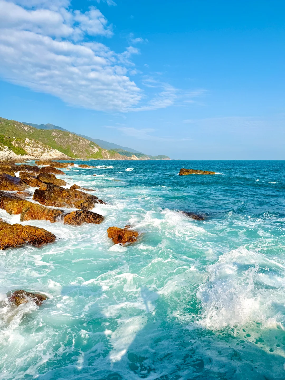 国内哪里有这样的海啊🌊