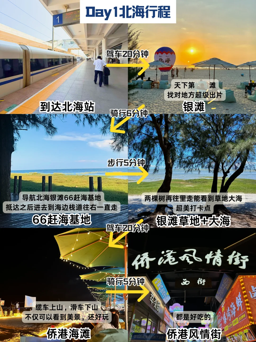 📍人在北海！没带对衣服我真的崩溃了😭