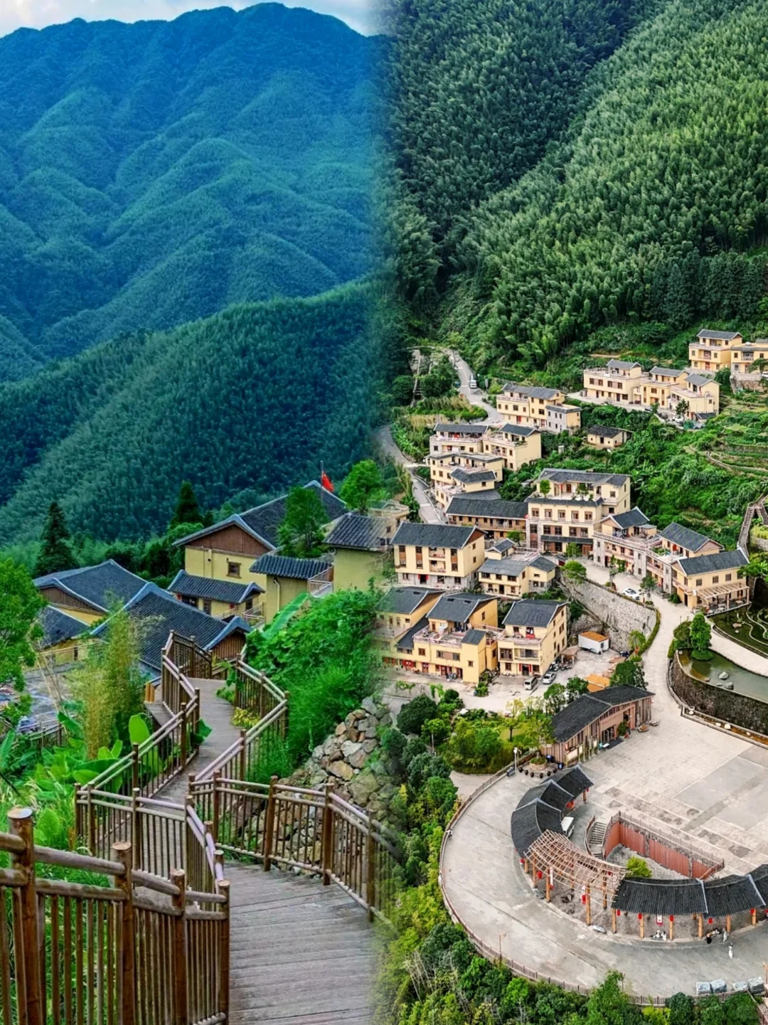 在广东发现了一个藏在竹海里的绝美世外桃源