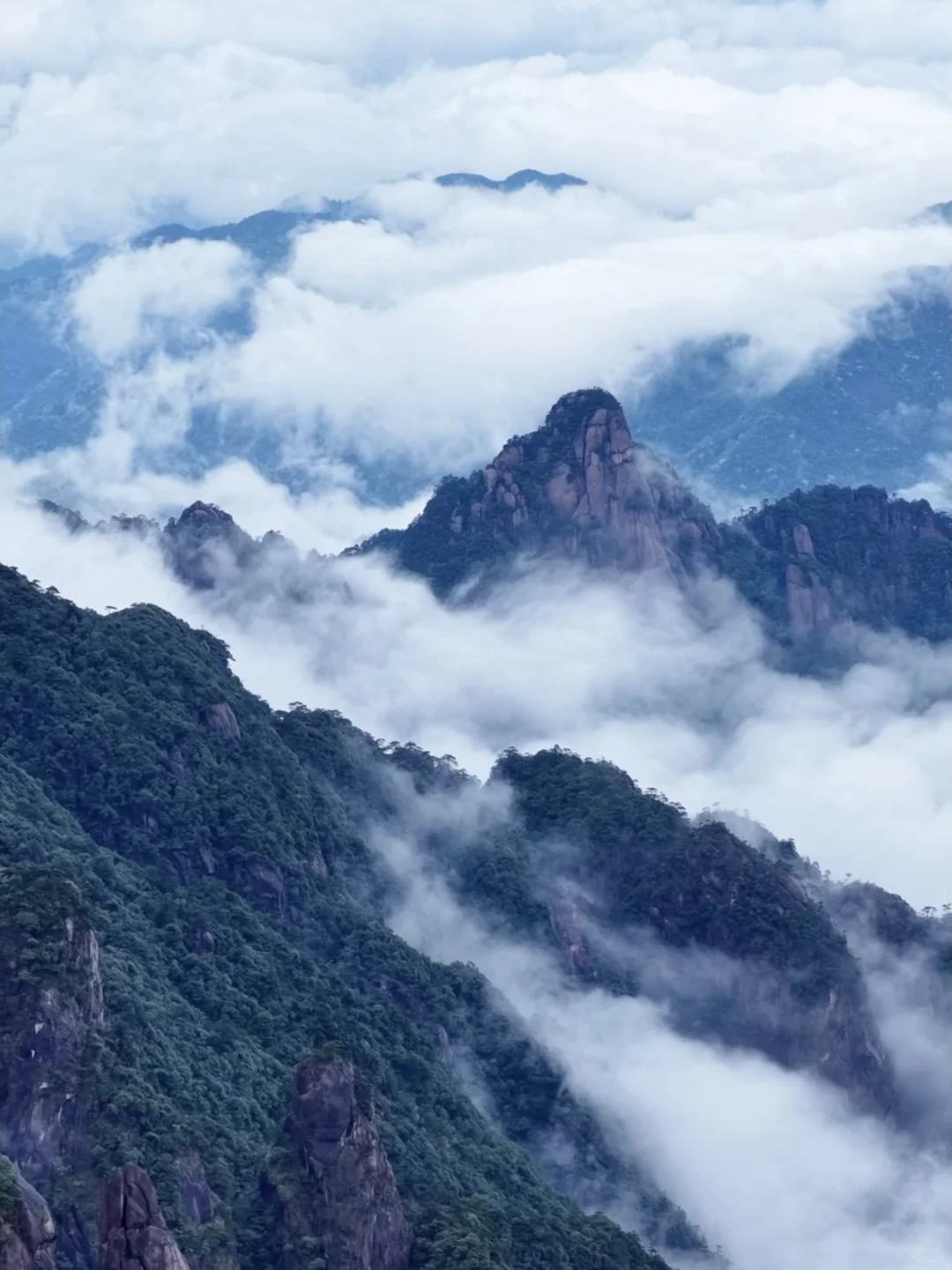 live野心友好❗️我在三清山拍到《千里江山图》