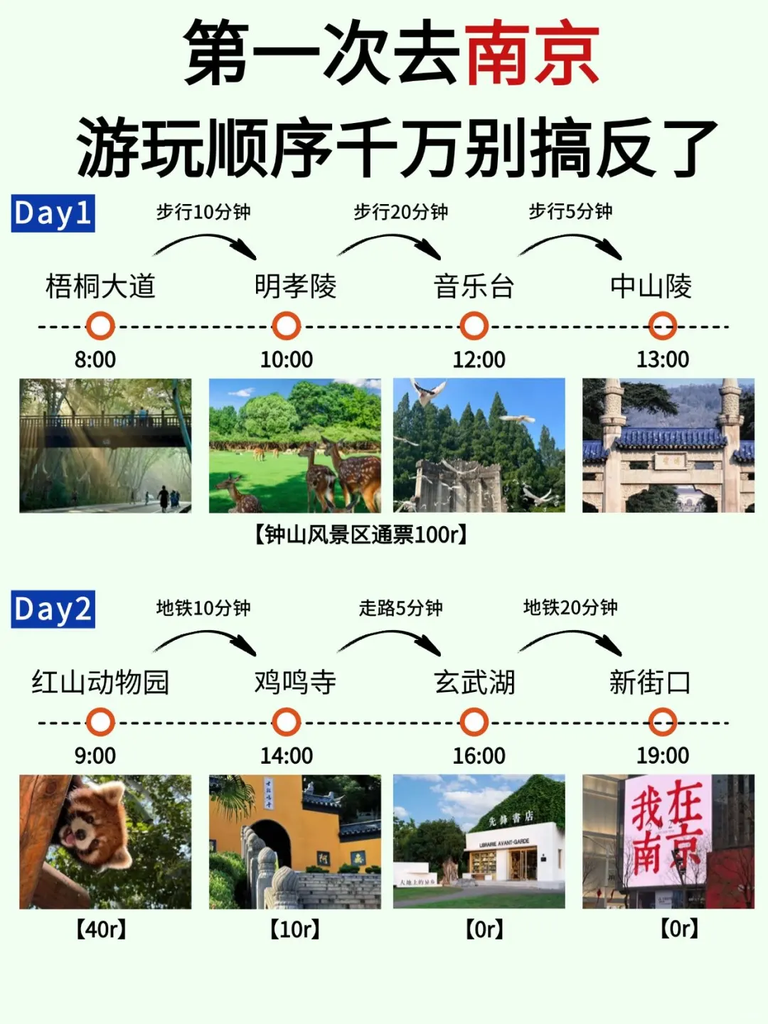 土著熬夜整理南京攻略！游玩顺序别搞反了！