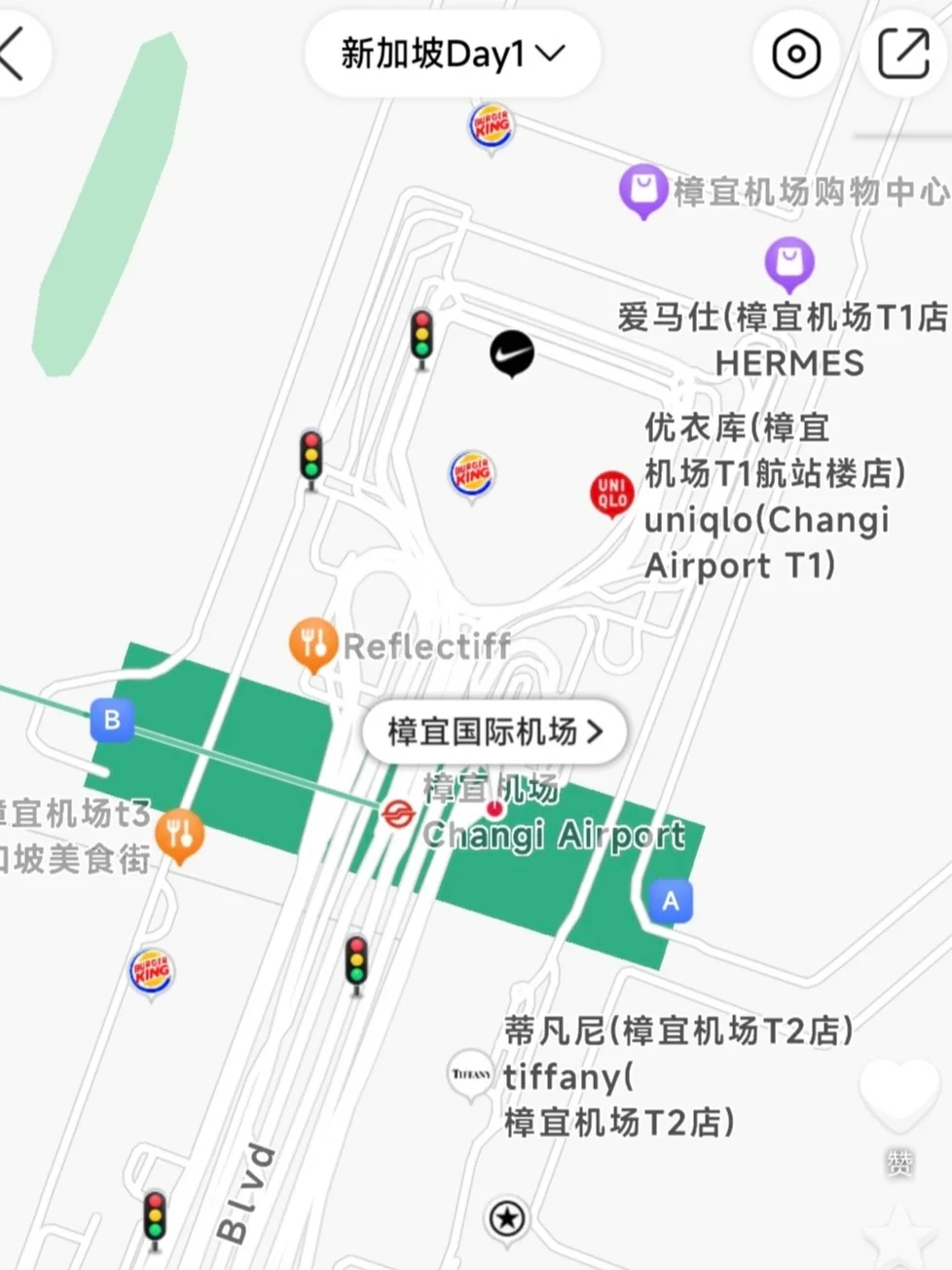 男朋友做的新加坡攻略已经next level了……