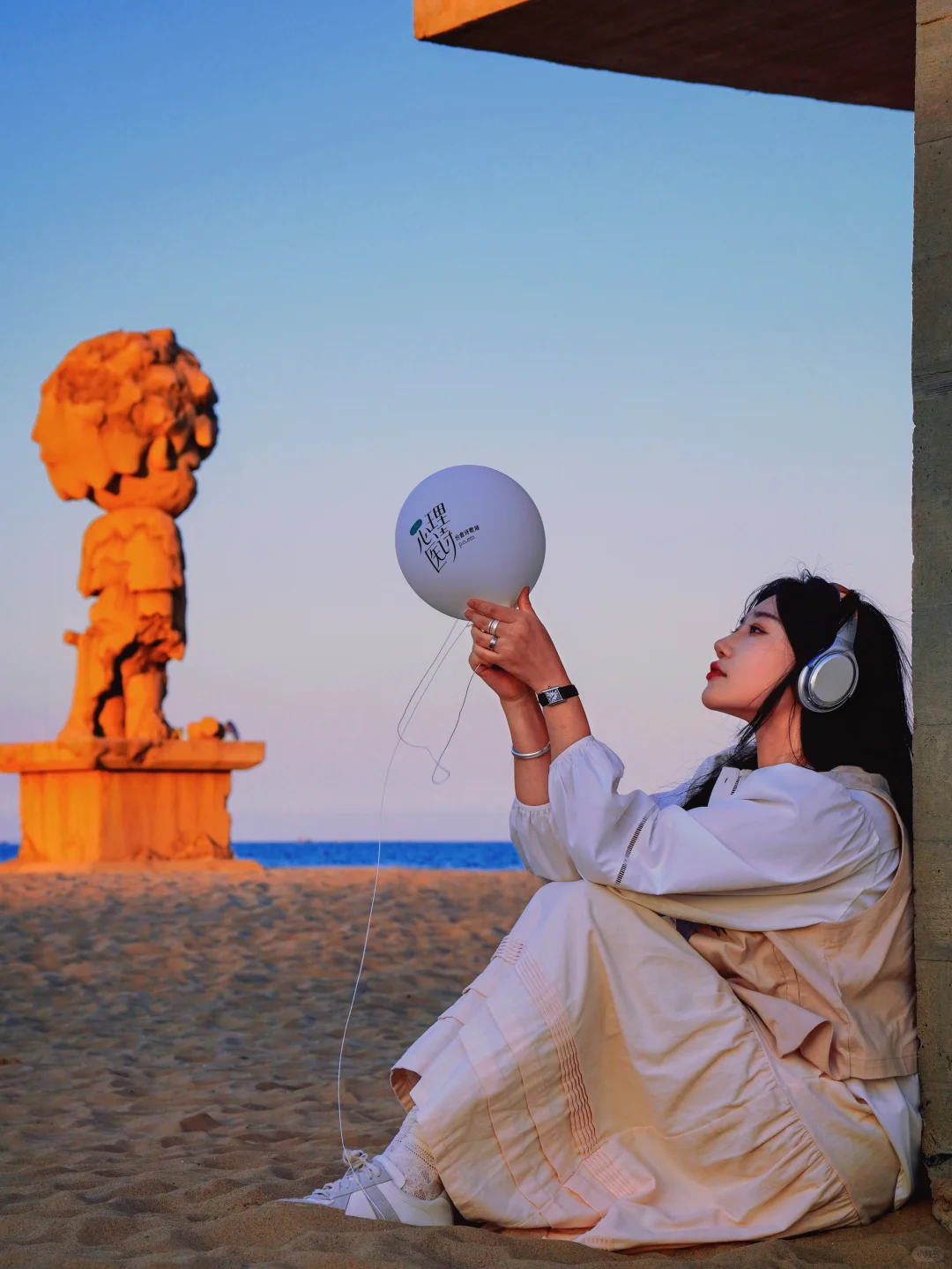 为了这❶❽张图，特意来了趟秦皇岛！附机位🩵