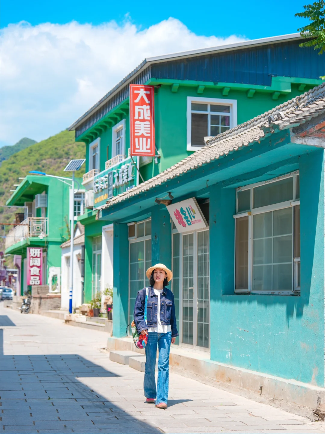 这个彩色小镇超出片❗不允许你不知道❗