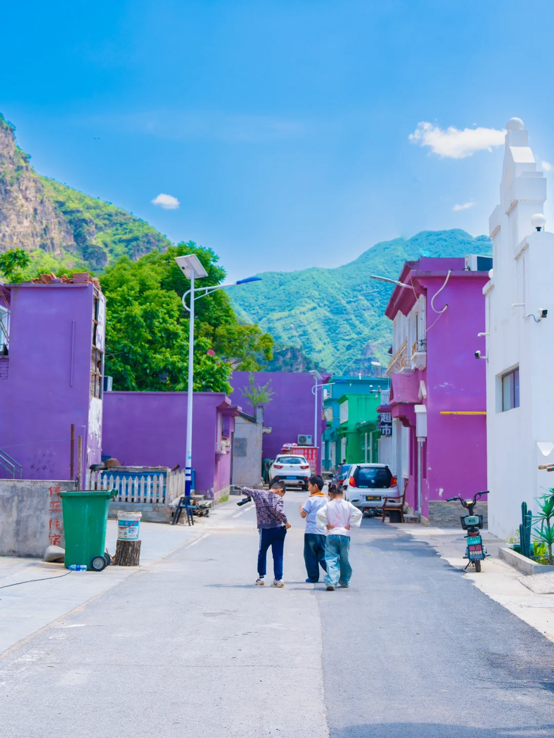 这个彩色小镇超出片❗不允许你不知道❗