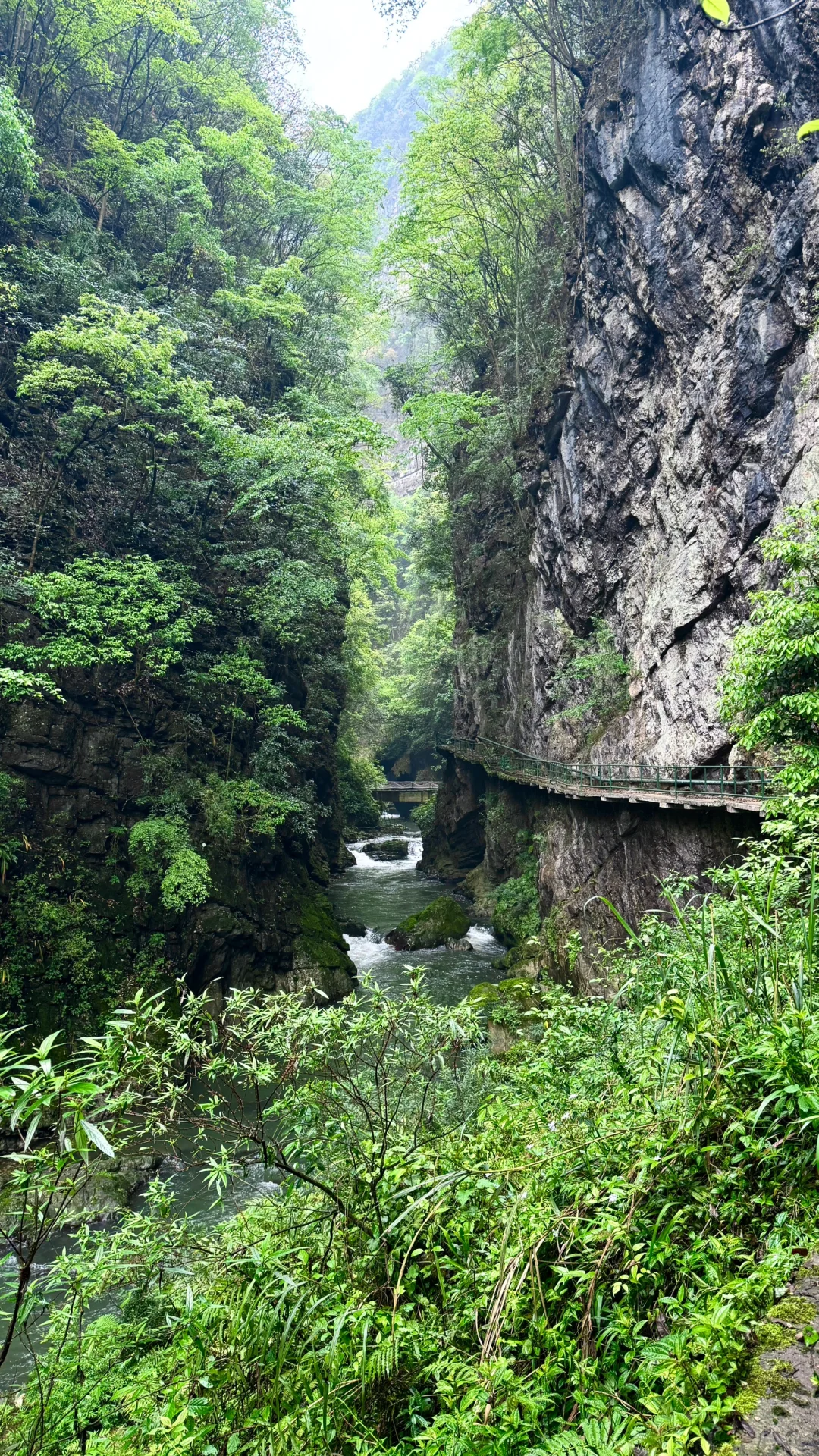香火岩瀑布不再走弯路，带着景区平面图来的