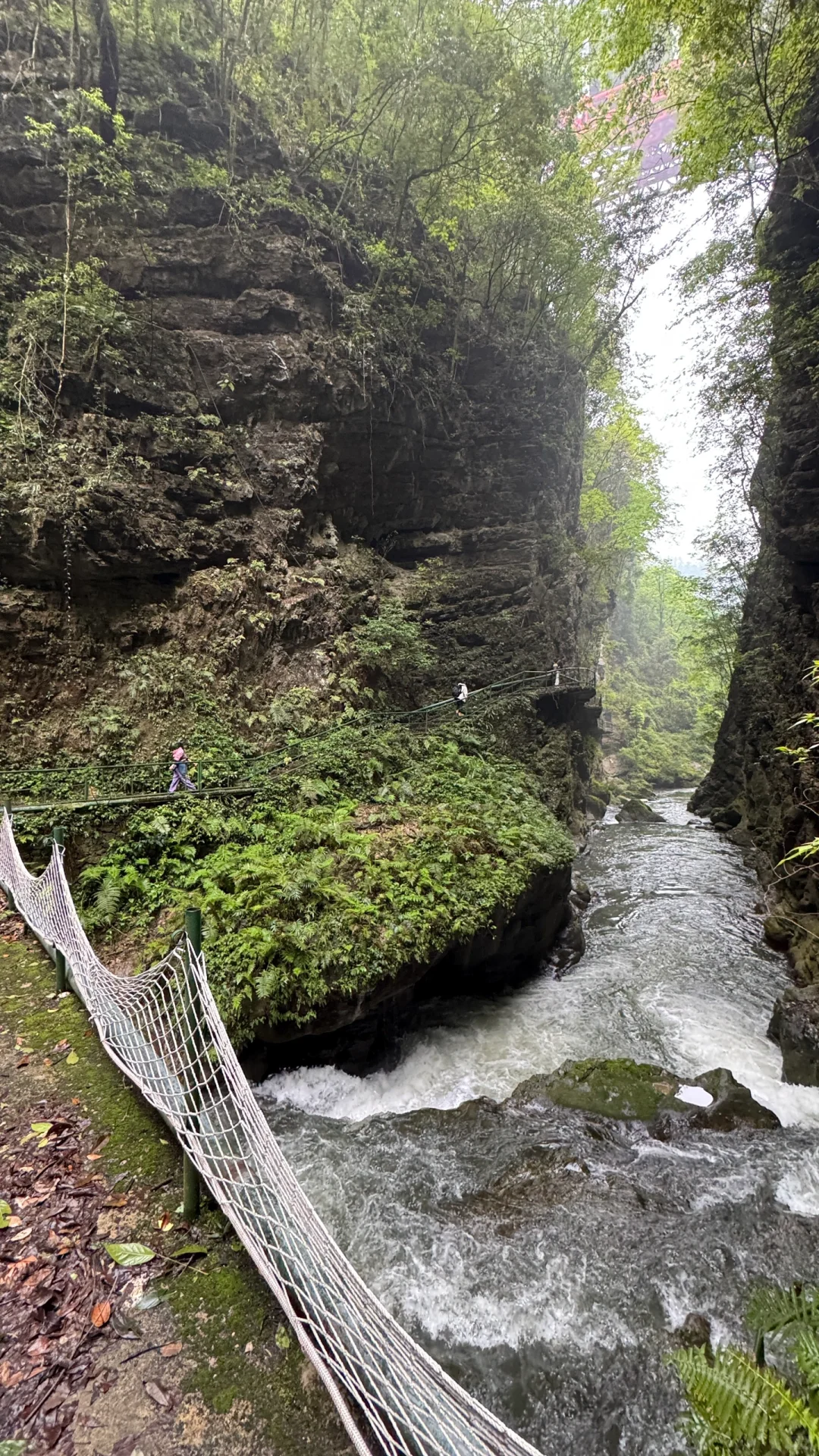 香火岩瀑布不再走弯路，带着景区平面图来的