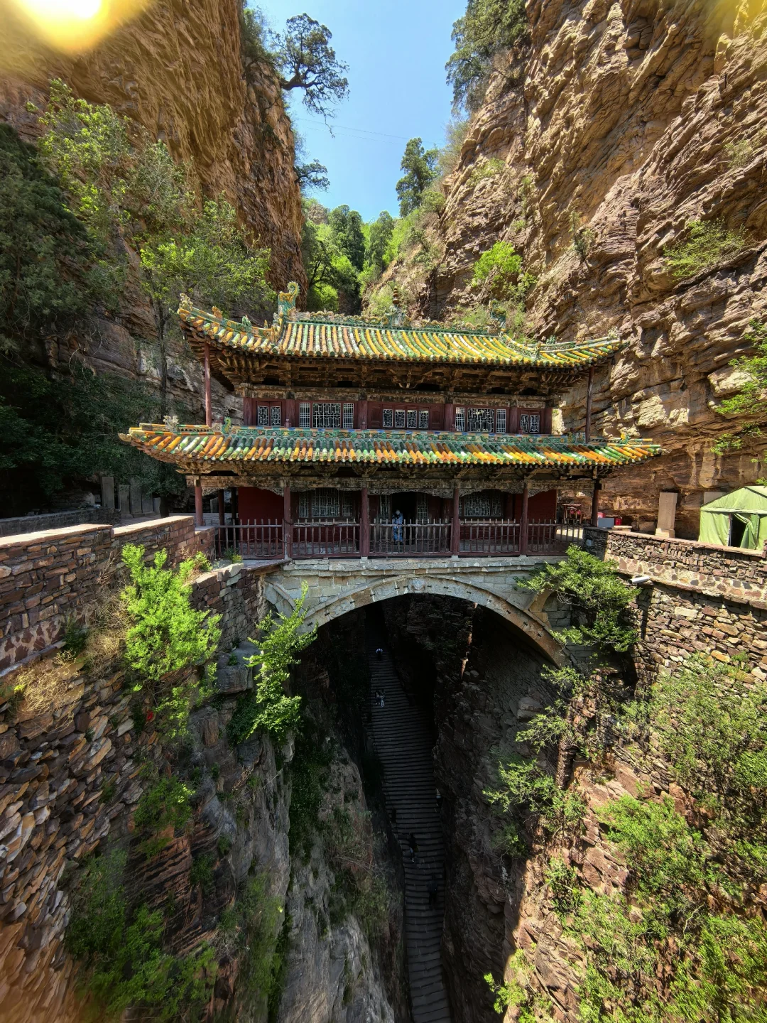 苍岩山，值得一去的小众景区，人少景美。