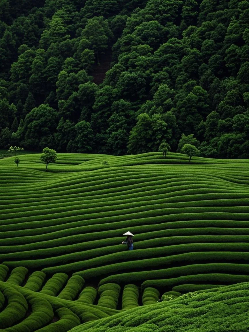 4-5月❗️婺源这些0元小众茶园🍃太出片
