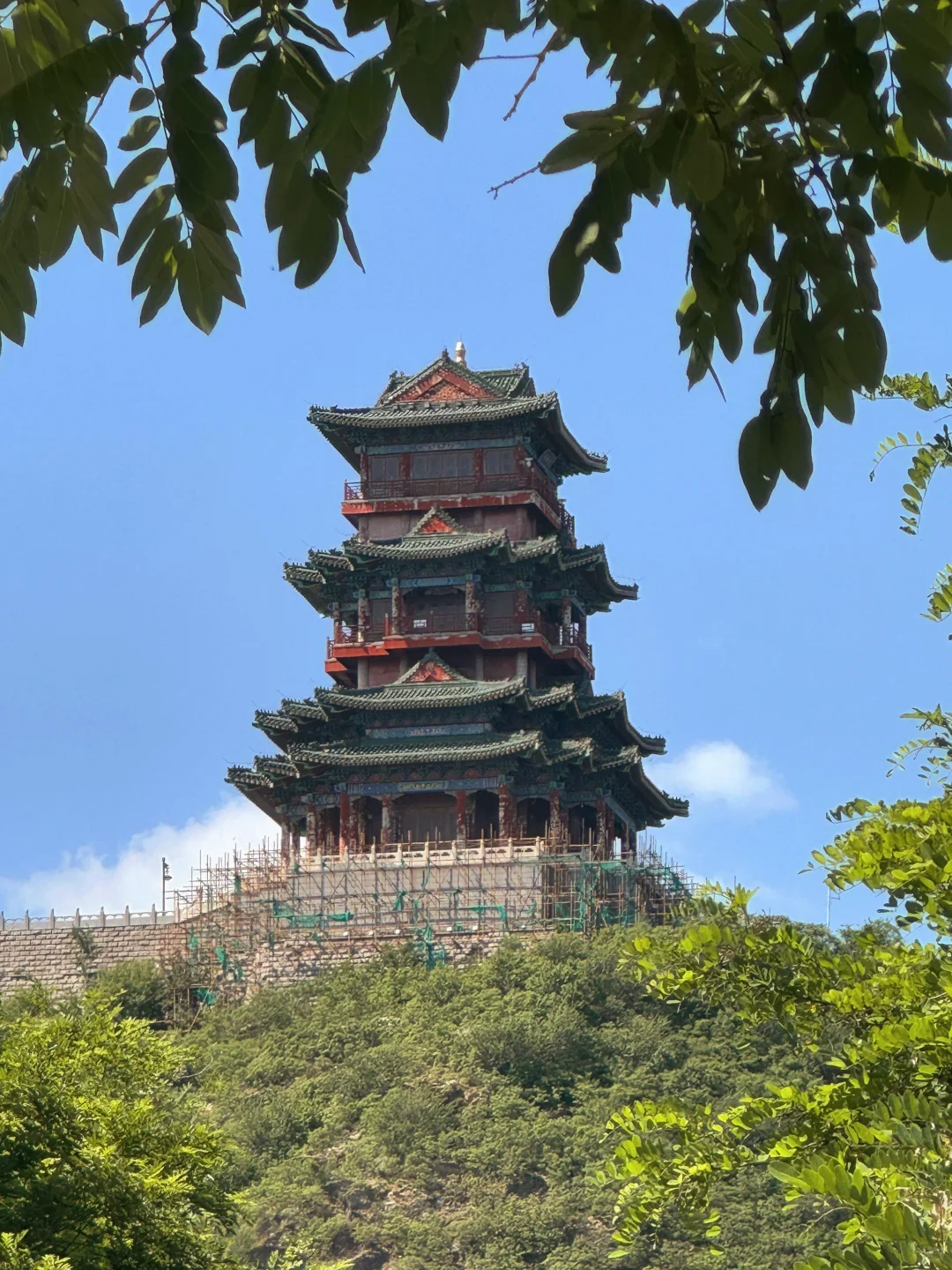 定都阁景区的确没开门