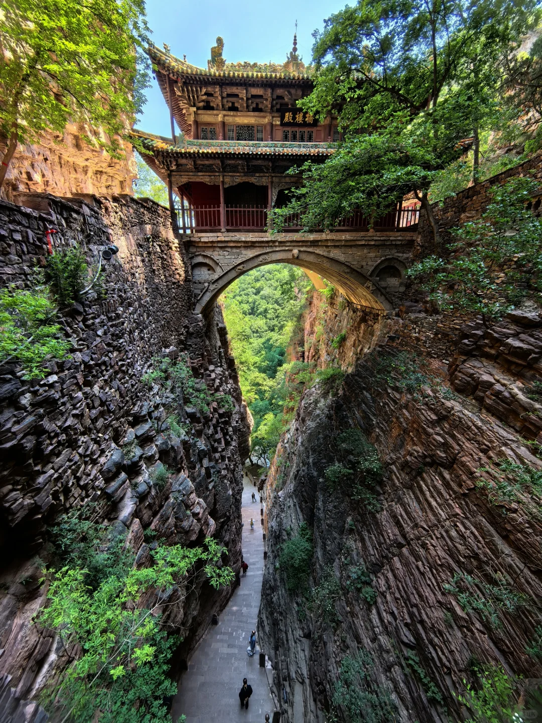 苍岩山，值得一去的小众景区，人少景美。