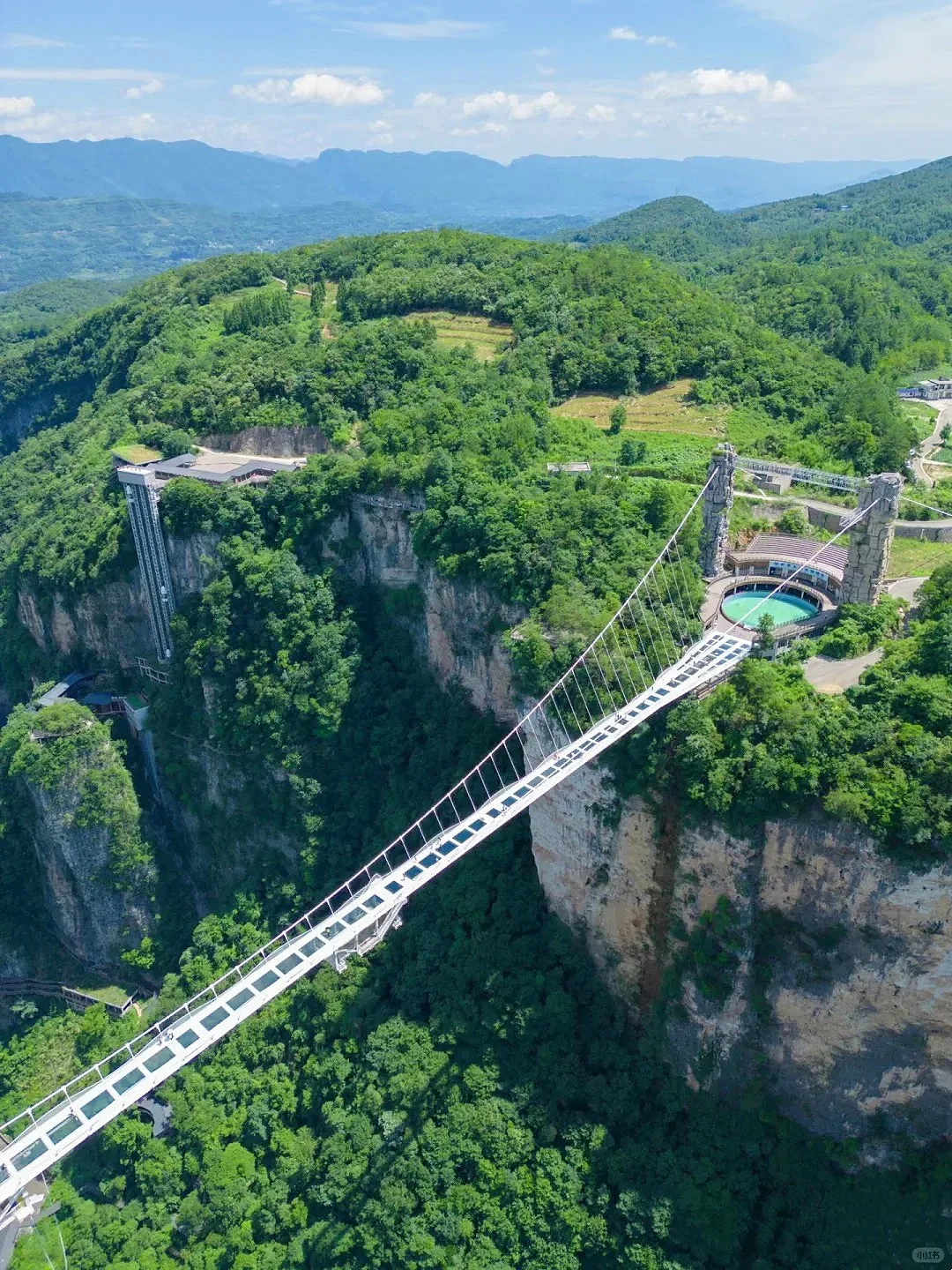 人生建议：带娃去张家界，一定要去大峡谷‼