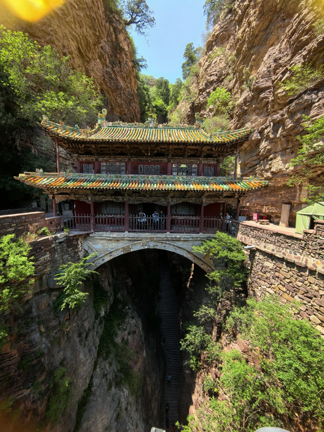 苍岩山，值得一去的小众景区，人少景美。