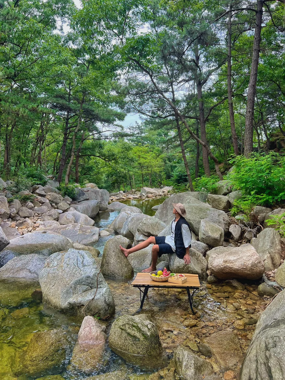 临沂嘴真严啊❗️竟藏着一条高山瀑布🌊附攻略