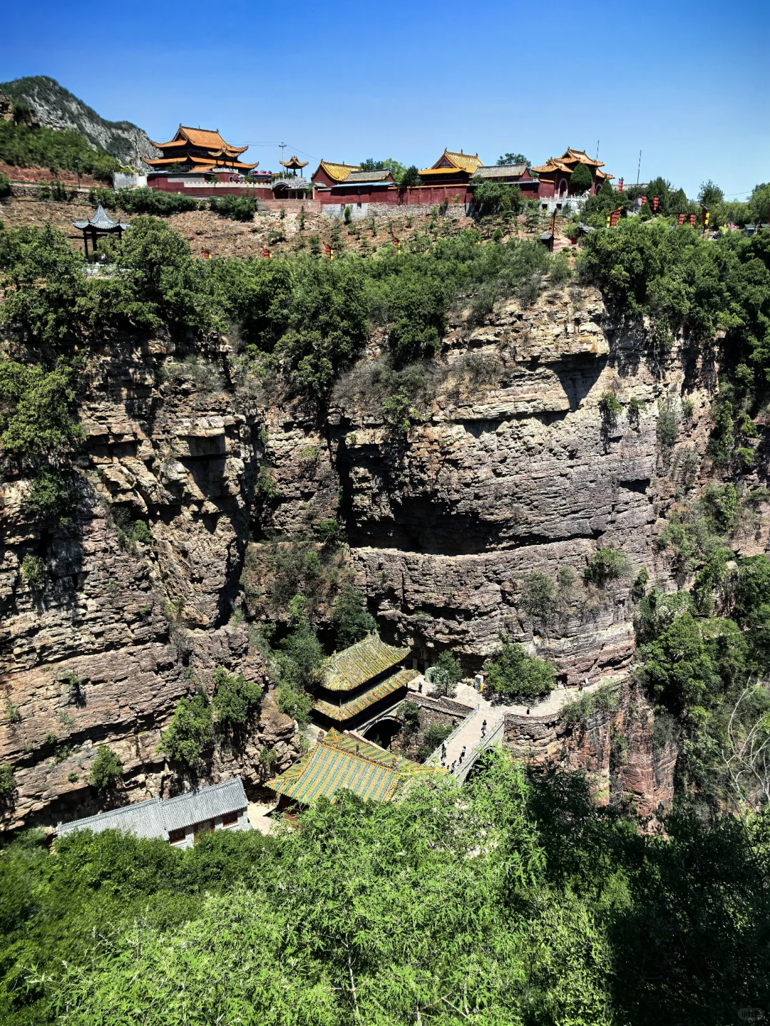 苍岩山，值得一去的小众景区，人少景美。