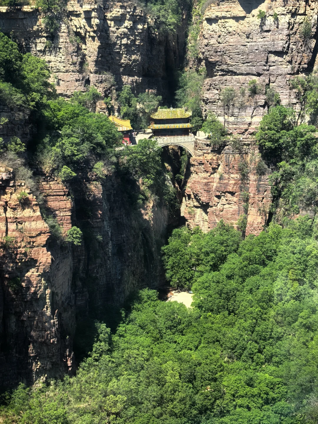 苍岩山，值得一去的小众景区，人少景美。