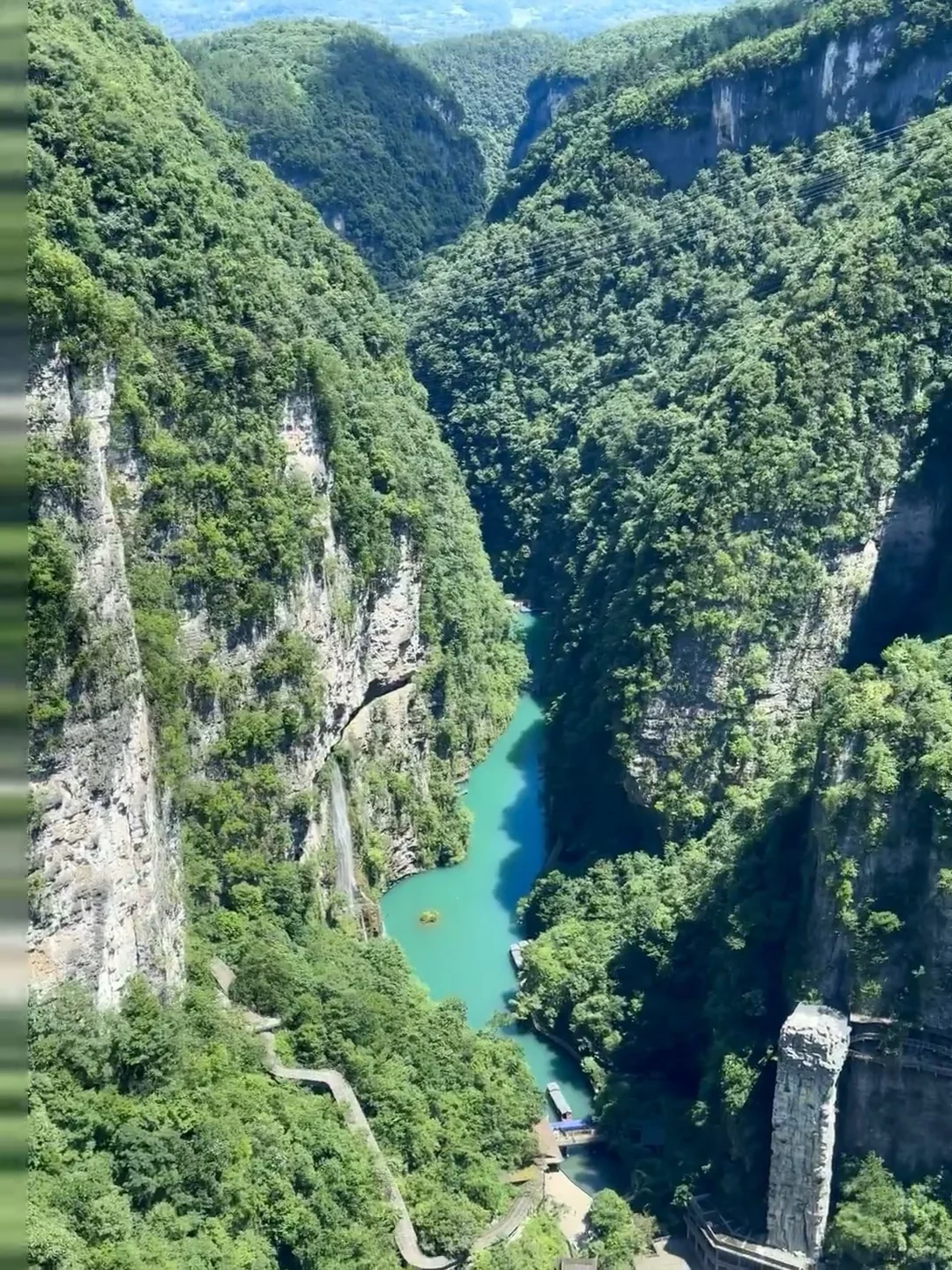 人生建议：带娃去张家界，一定要去大峡谷‼