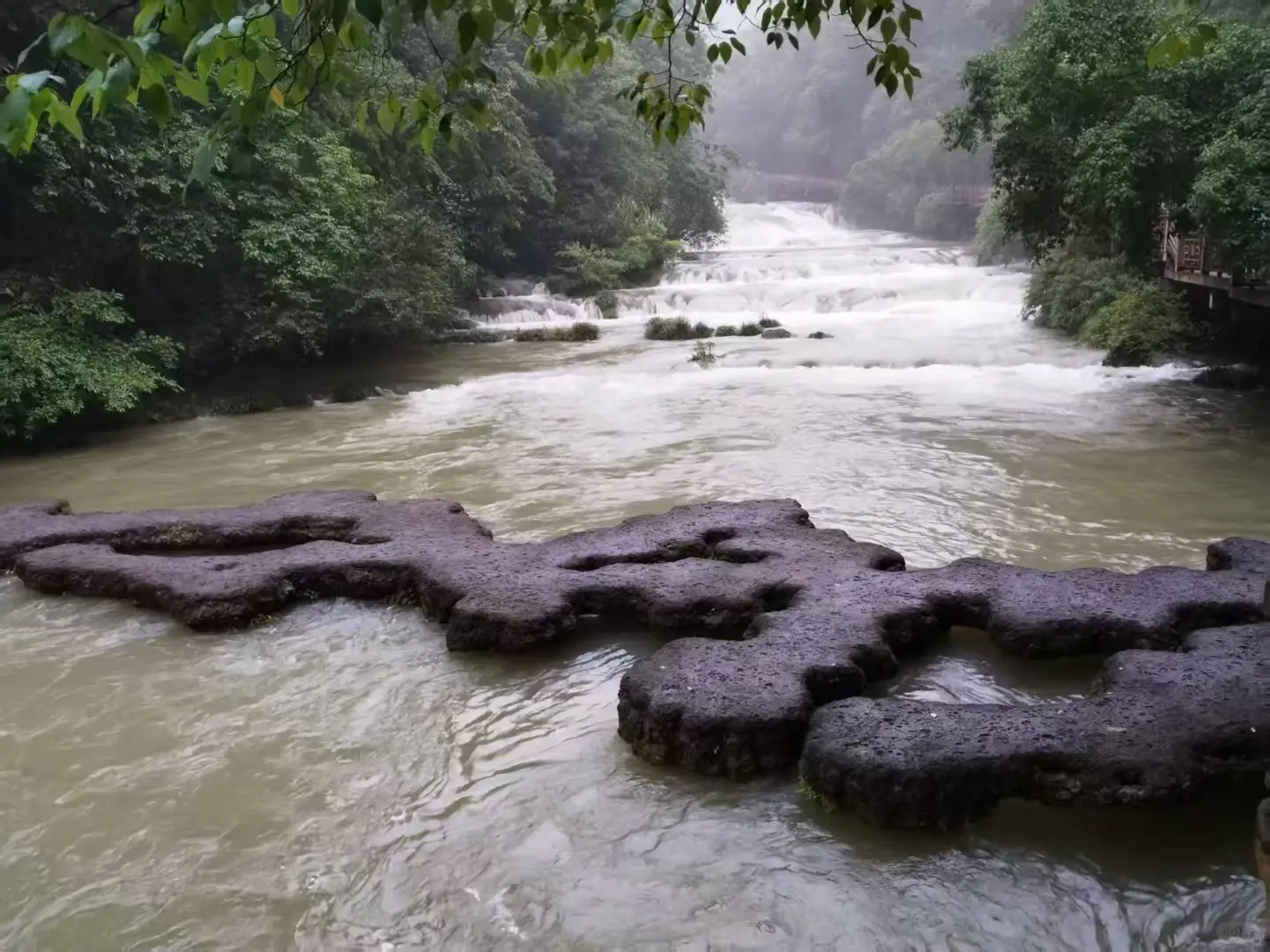 5月16日小七孔景区实况