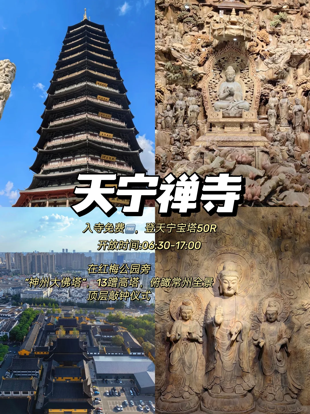 悠闲惬意的常州旅游攻略！✅